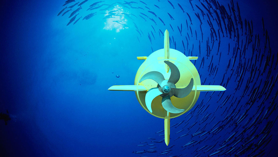 yachts middle east - tech - yellow submarine - exterior - Main propeller