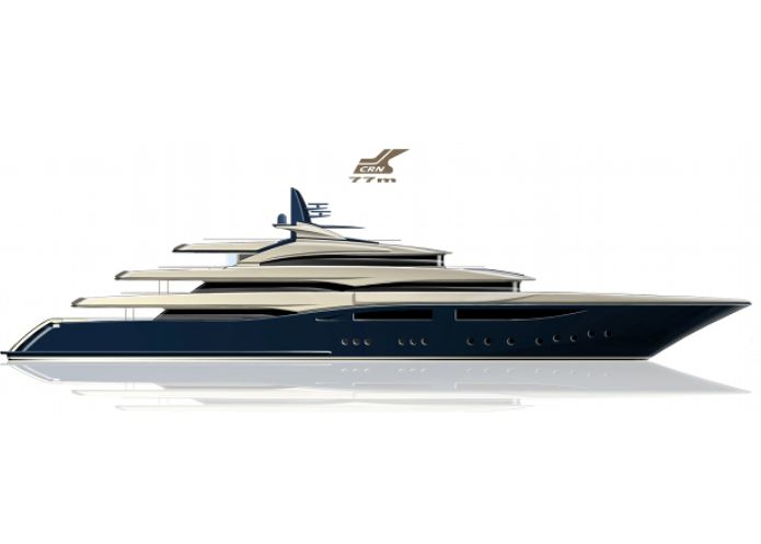 Yachts middle east - CRN 77 M - project