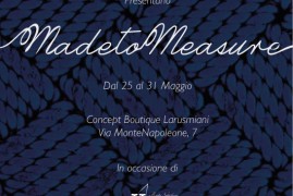 Larusmiani and CRN present ‘Made to Measure’