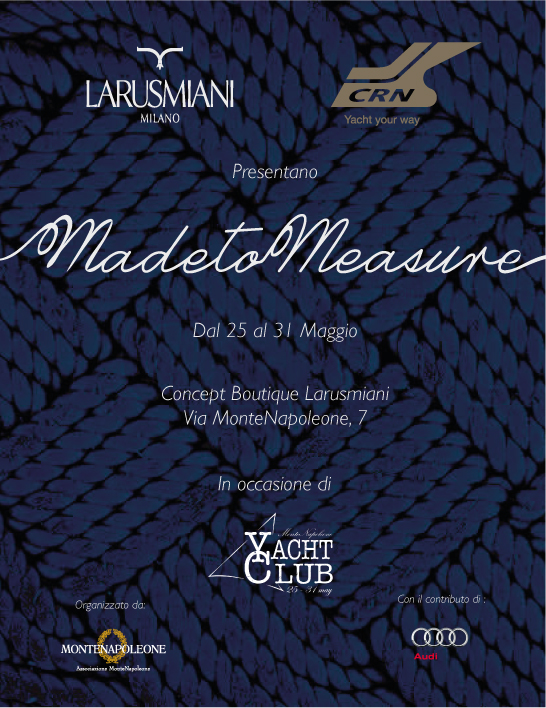 yachts middle east - CRN - Larusmiani Montenapoleone Yacht Club