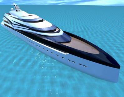 IP.YD Unveil 120m Superyacht Design