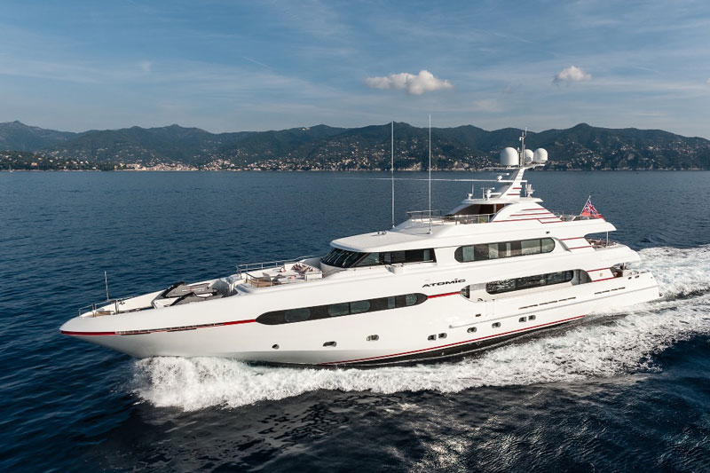 Yachts middle east - Sunrise yacht- atomic 45m - exterior