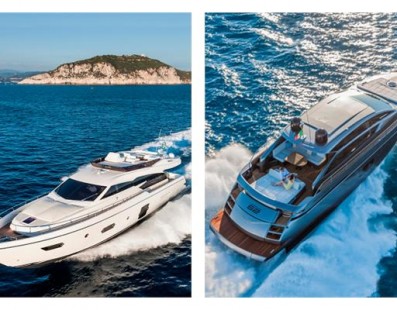 The Ferretti Yachts 750 and Pershing 62: two première for the german market at the Düsseldorf International Boat Show