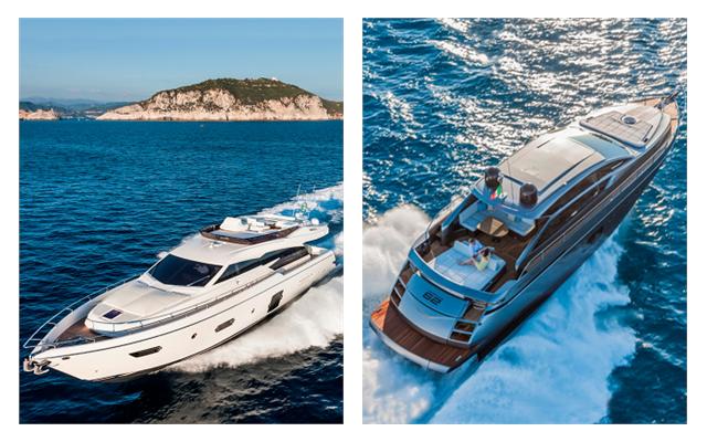 Yachts middle east - ferretti - yachts 750 and pershing 62