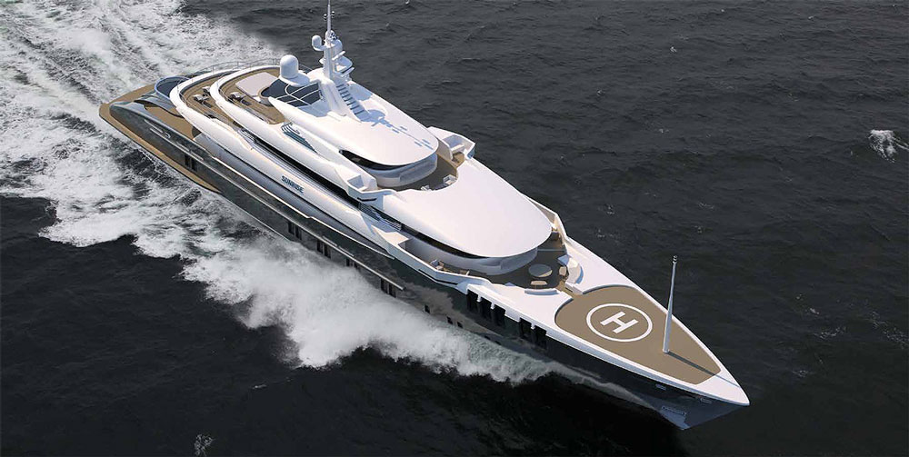 Yachts middle east - Sunrise yacht 68m - skyfall