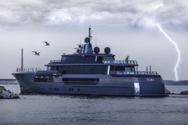Less than a month until the launch of a new CRN mega yacht