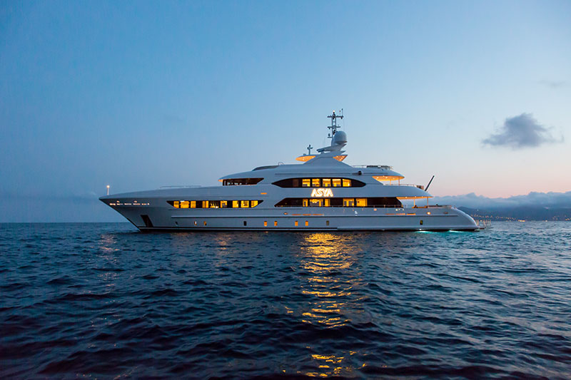 yachts middle east - Heesen Asya