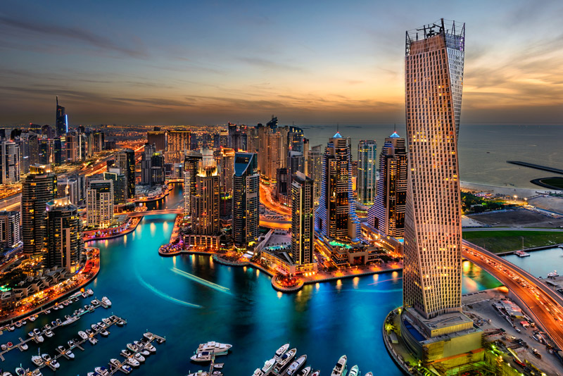 yachts middle east - Destinations - Dubai marina