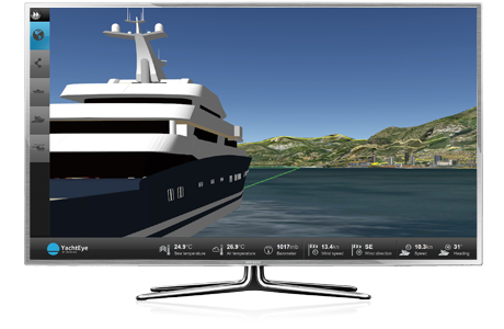 yachts middle east - tech - YachtEye by Oculus Technologies - Yacht view