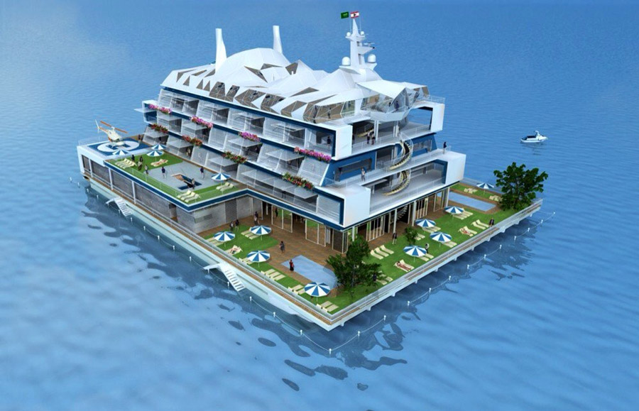 YACHTS MIDDLE EAST - Beirut International Floating Island