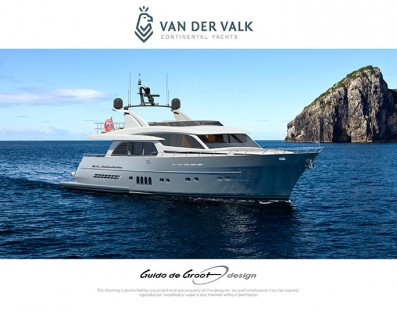 Van der Valk Continental Yachts announces new order 27-metre yacht “Continental Two” for experienced owner