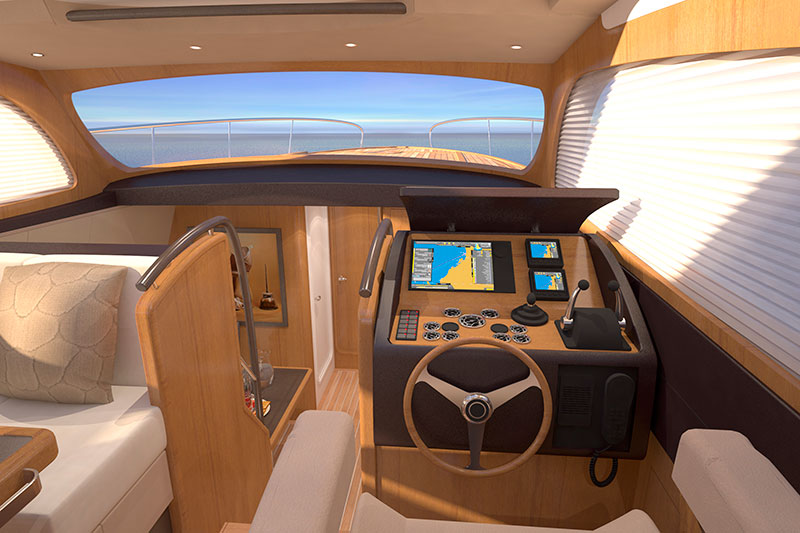 yachts middle east - Guido de Groot - MTB Wheelhouse design