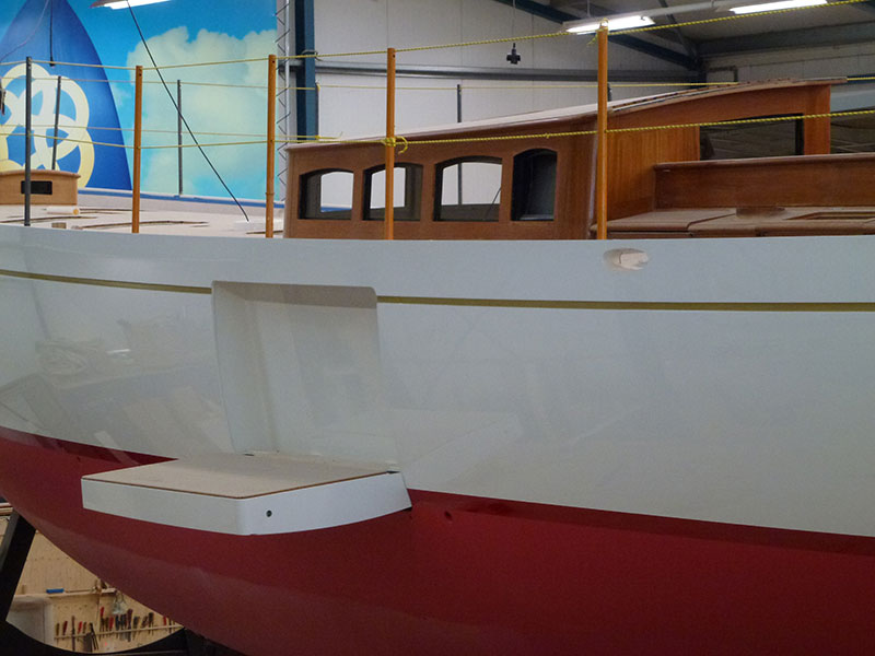 yachts middle east - Claasen Shipyards - TC90 at the shipyard