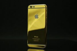 This Gold-Plated iPhone 6 Costs $7,300 And Features An Apple Logo Encrusted With Diamonds