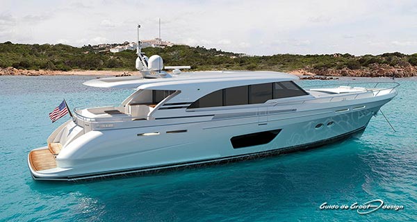 Yachts Middle East - Guido de Groot - Vivante 73 design