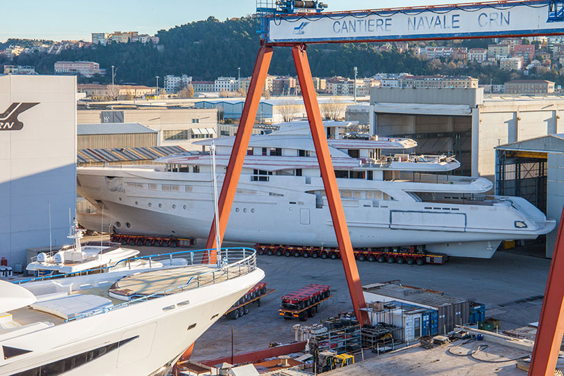 Yachts Middle East - CRN - Relocation of the new 79 meter megayacht