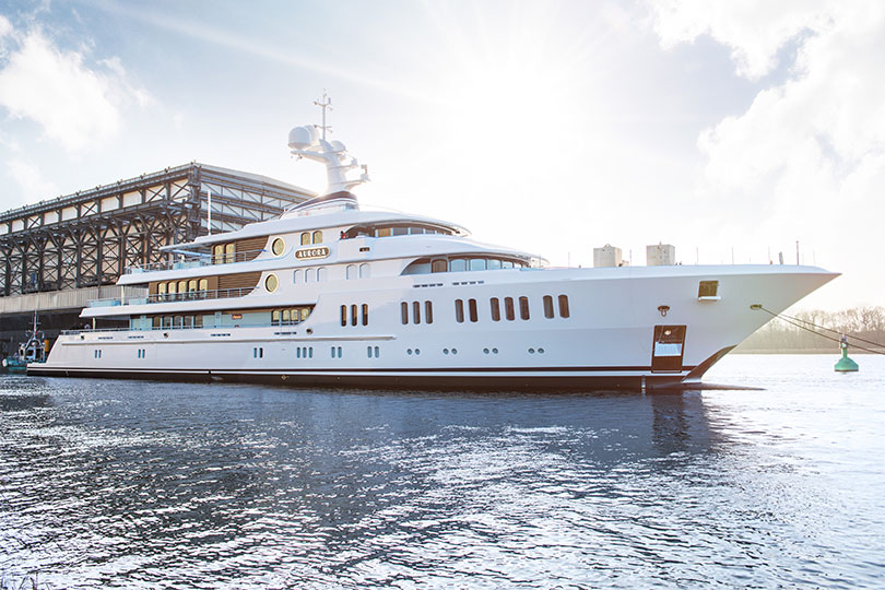 Yachts Middle East - Lürssen launches Aurora