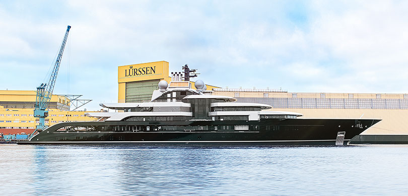 Yachts Middle East - Lürssen - Launching project Thunder